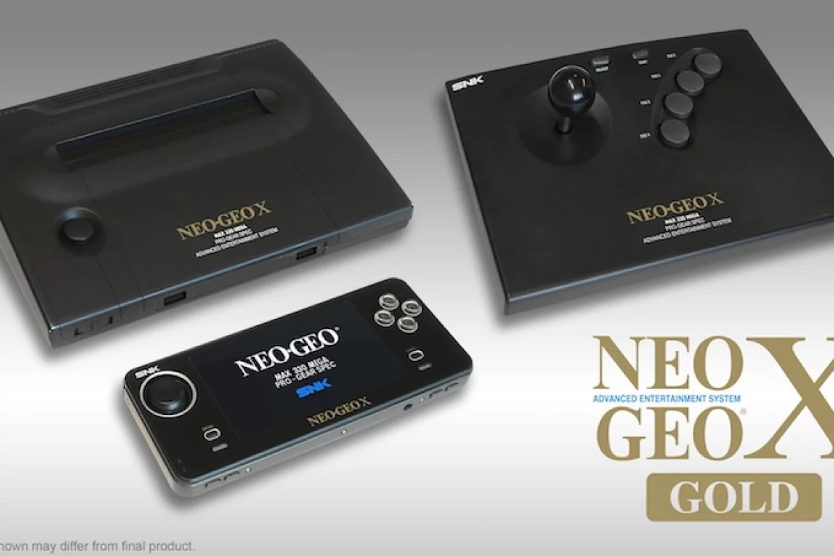 The Neo Geo X Gold comes with 20 classic titles, in addition to the Neo Geo X Joystick and Neo Geo X Station dock
