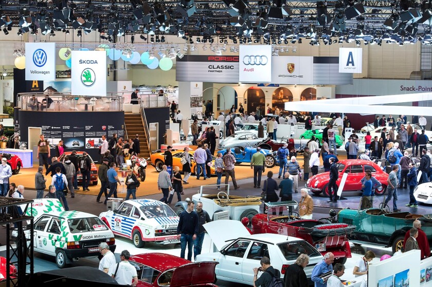 Just one section of the vast Volkswagen Hall with it's dream team of constituent marques.