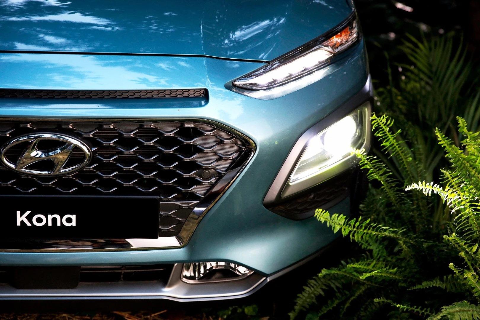 Hyundai wants the Kona to look rough and tough