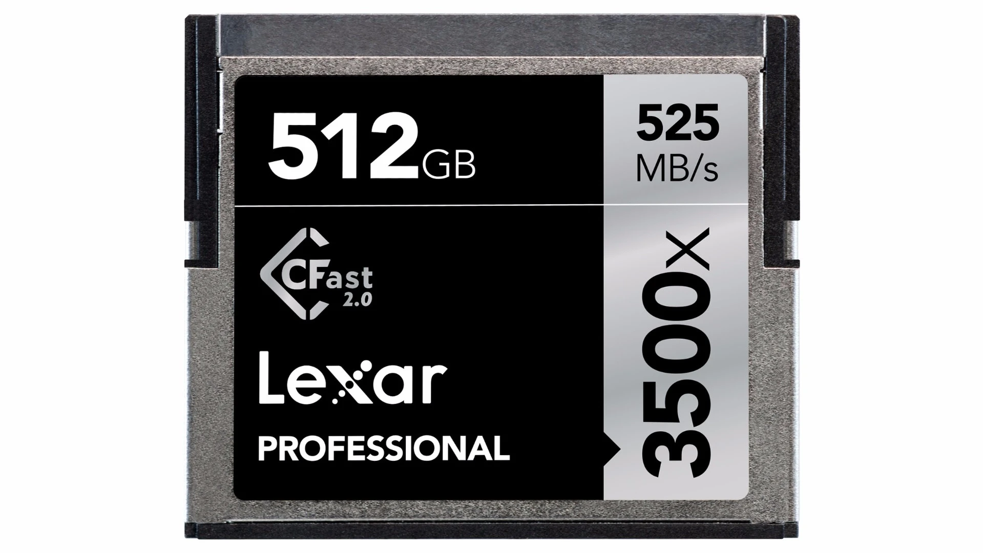The new 3500x CFast 2.0 will become available in the first quarter of 2017