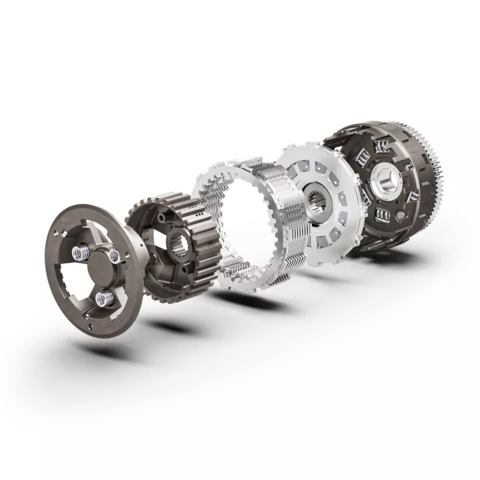 There is no need for a clutch on the KTM AMT
