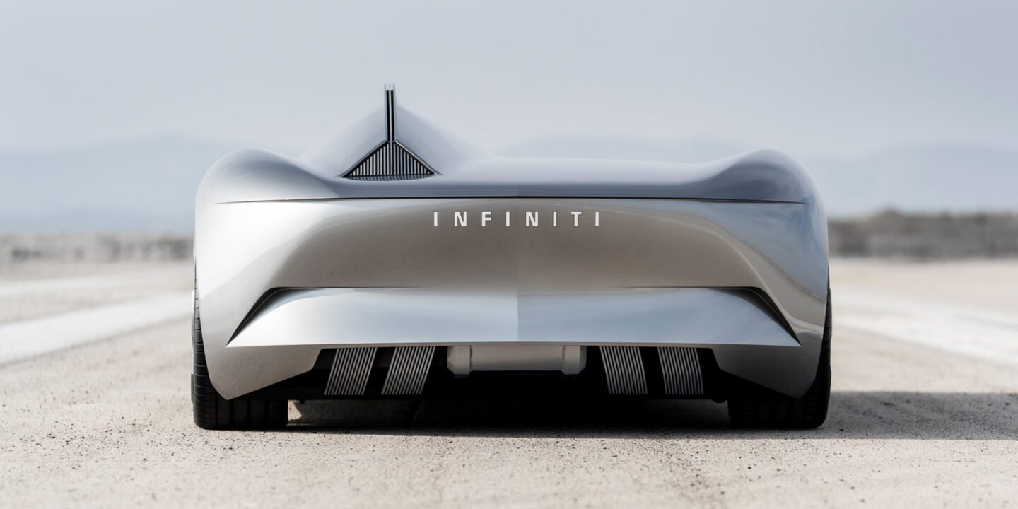 Infiniti Concept 10: now that's a clean backside