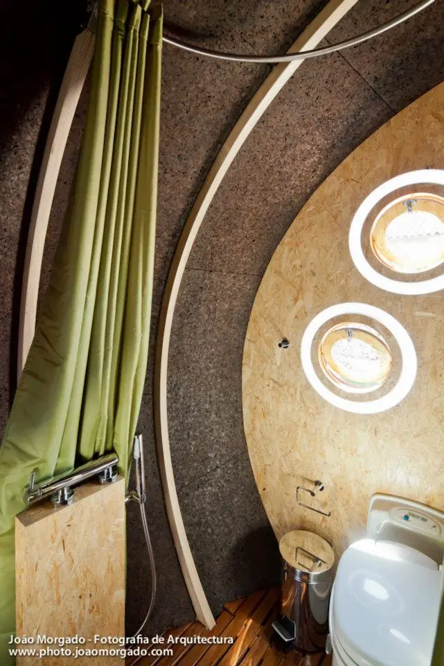 Shelter ByGG features a private ensuite (Photo: Joao Morgado)
