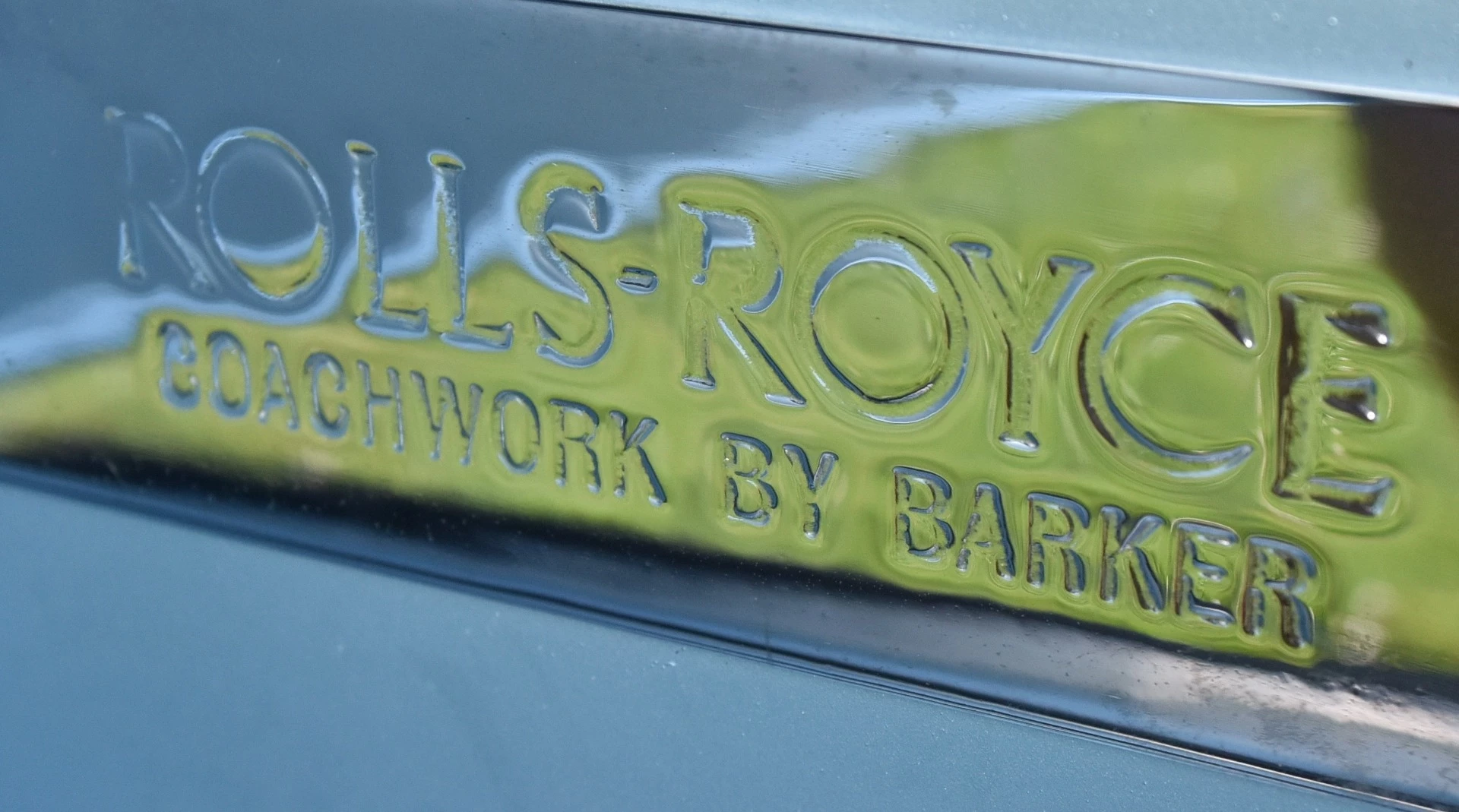 Barker did the bodywork on Sir Malcolm Campbell's Phantom II