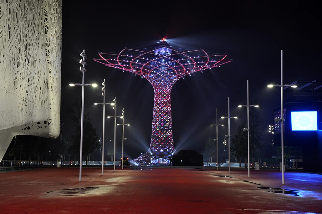 Italian architectural firm, Nemesi & Partners created the award winning Italian Pavilion