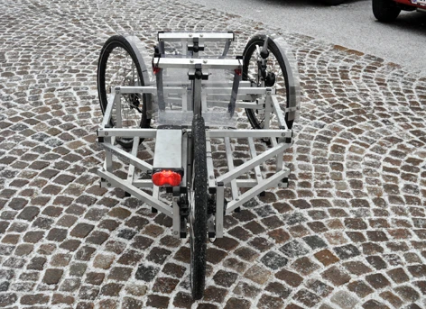 The XYZ Spaceframe Vehicle construction plans include a single or double seated model