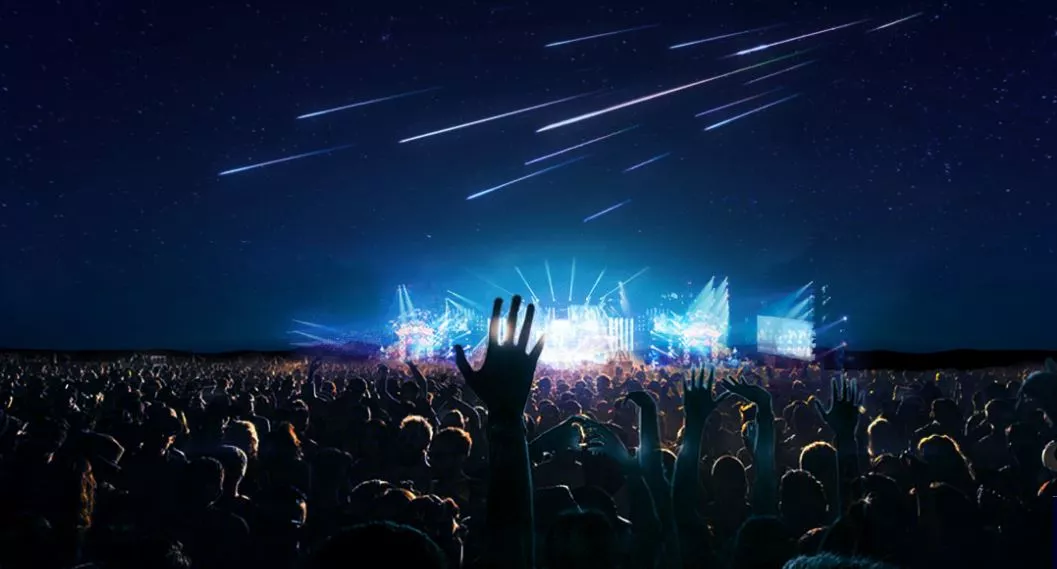 Sky Canvas creates made to order meteor showers