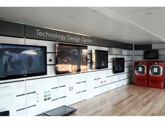 LG's Technology Design Centre at the Melbourne F1 Grand Prix