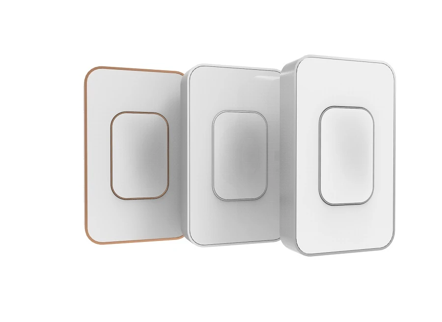 The Switchmate is available in with three different color trims