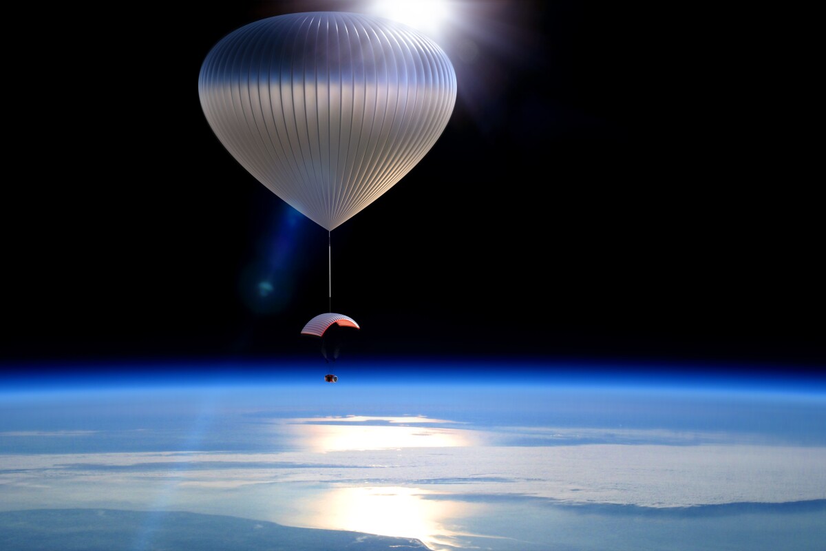 An Arizona-based company is planning to offer commercial subspace balloon flights by 2016 (Image: World View Enterprises)