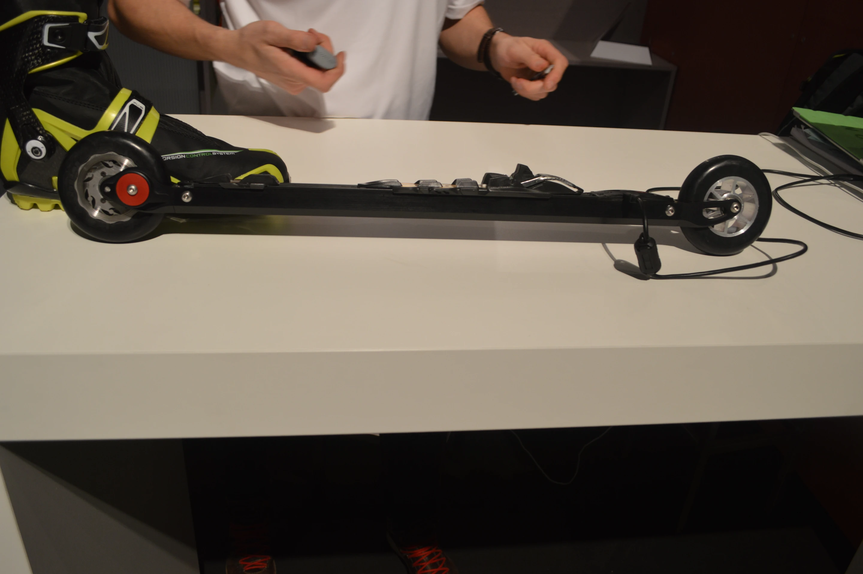 RollerSafe provides rear braking