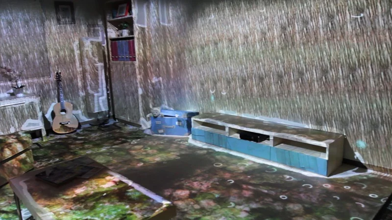 RoomAlive makes it possible to flood your living room with virtual rain