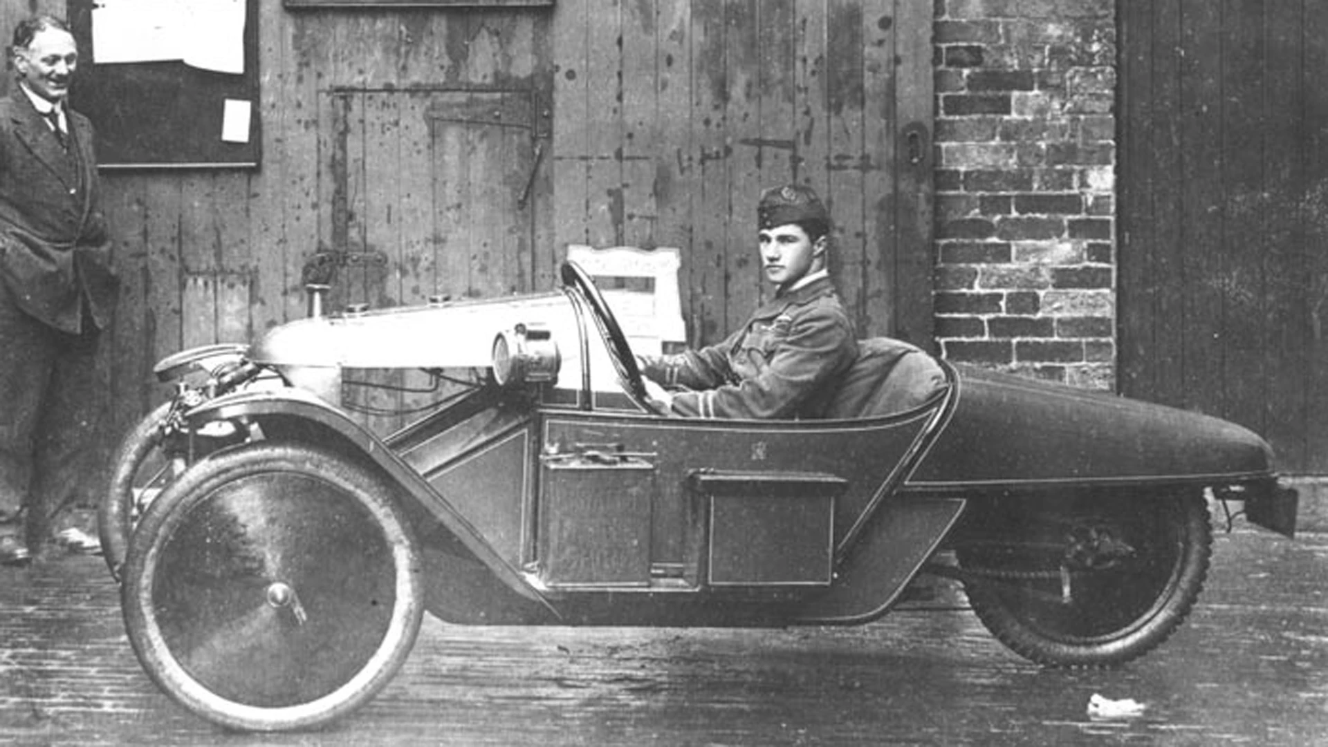 Historical three wheeler from Morgan