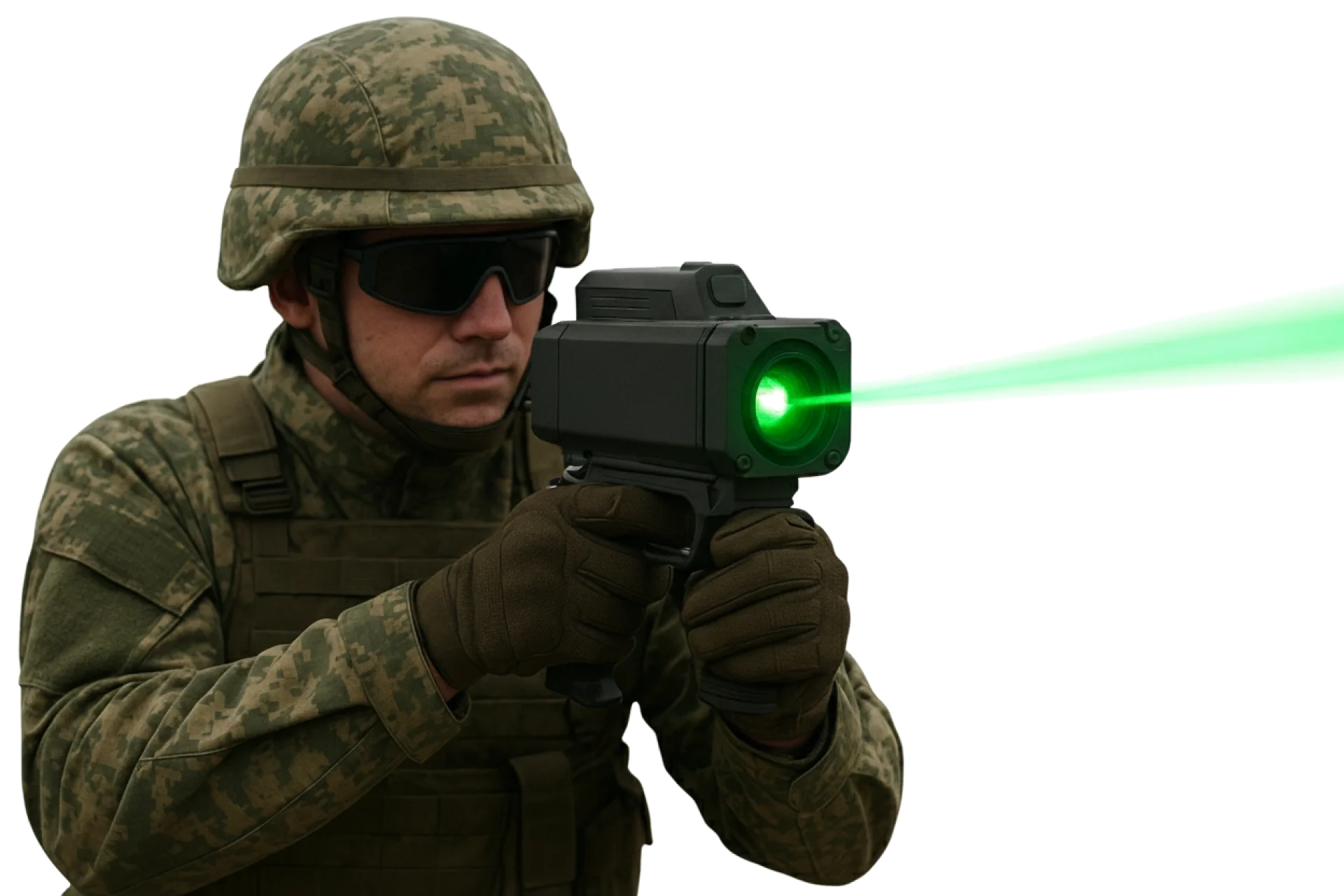Lyocon Lyocon Laser Dazzler: Rifle-Mounted Counter-Drone Tech
