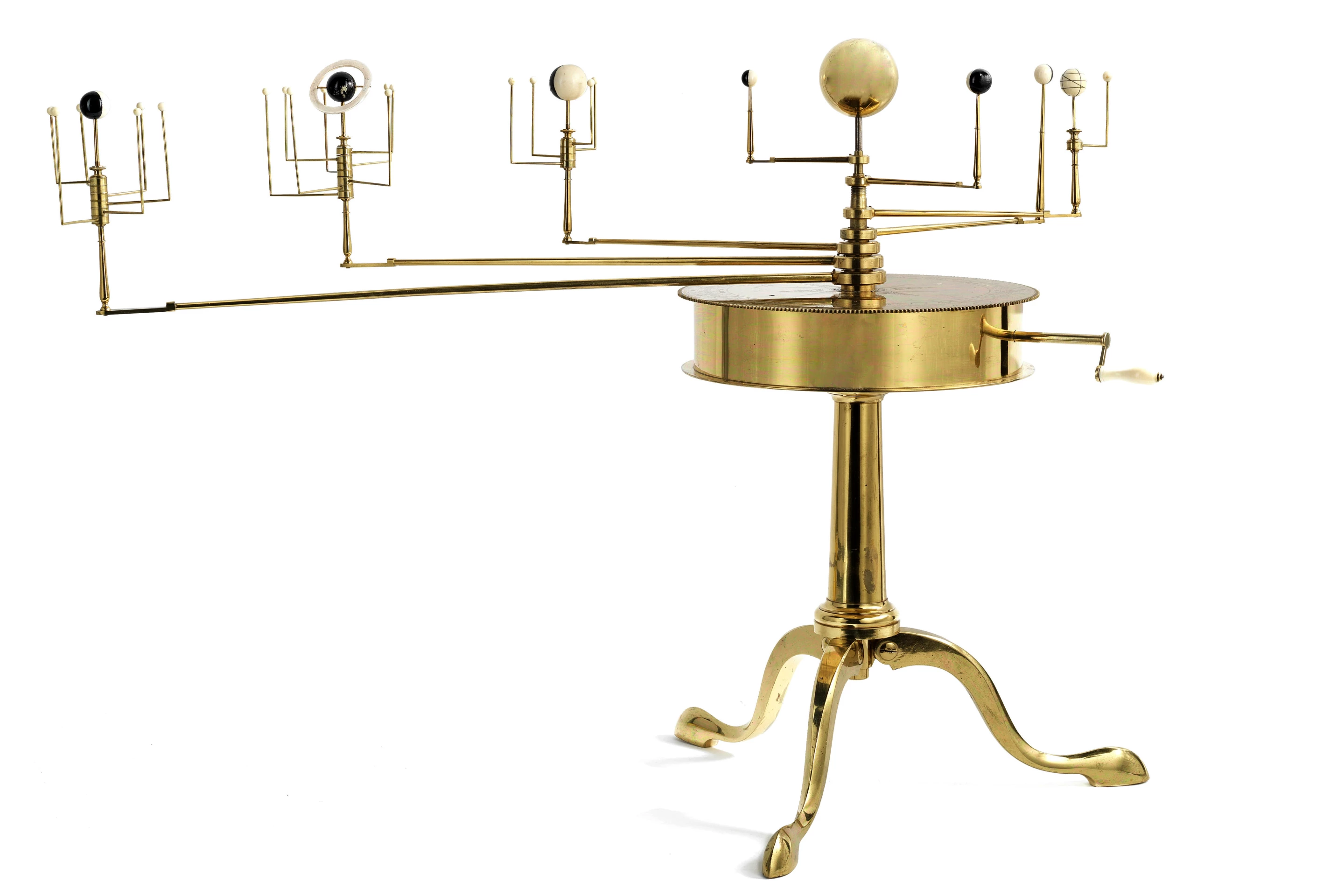 This early 19th century Planetarium, Lunarium, And Tellurium by Thomas Blunt was sold for £112,750 ($155,843) at Bonhams on 15 September 2021