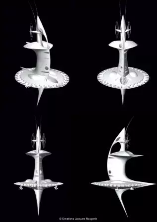 SeaOrbiter prototype by Jacques Rougerie