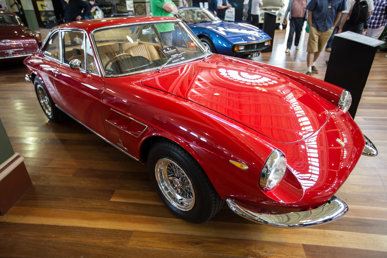 A 1965 Ferrari 330 GT Coupe on show at Motorclassica 2014 (Photo: Nick Lavars/Gizmag)