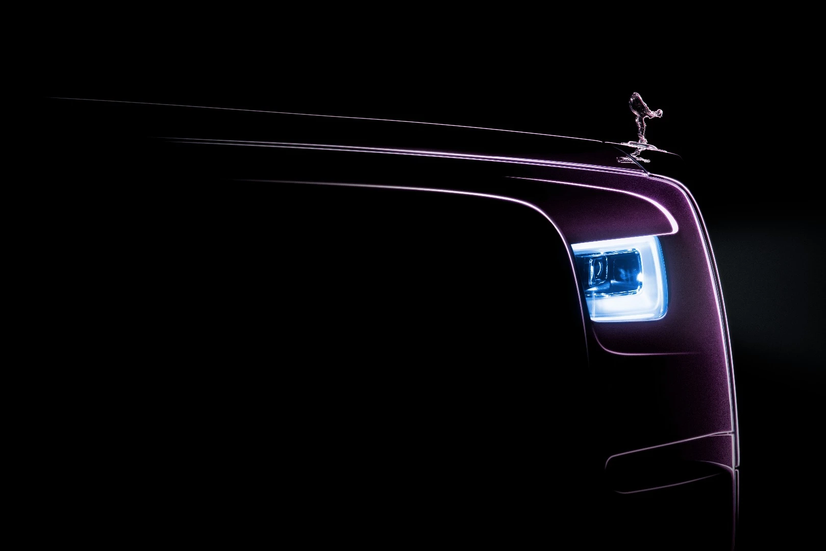 The lines on the new Phantom are a bit smoother than those on the outgoing car