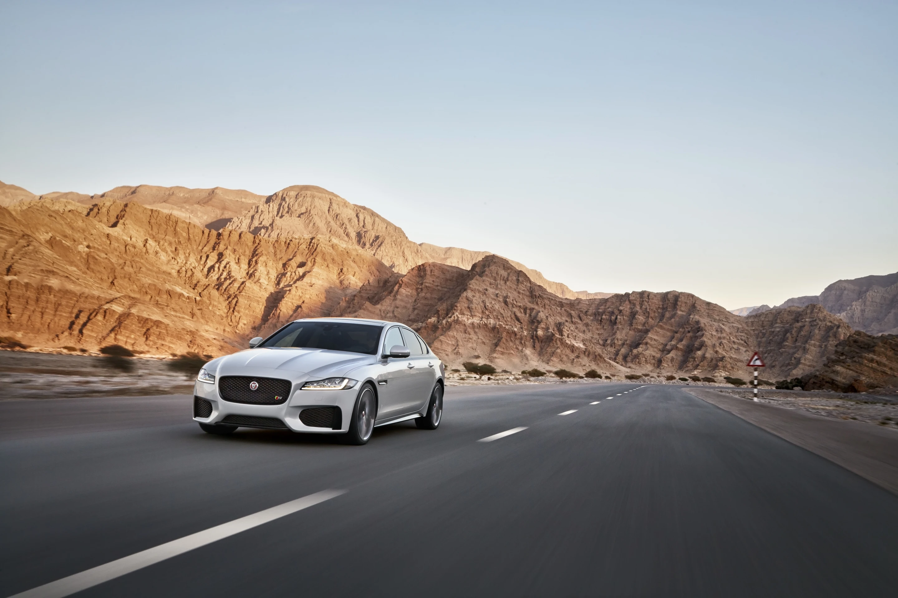 The 2016 Jaguar XF has a variable suspension damper