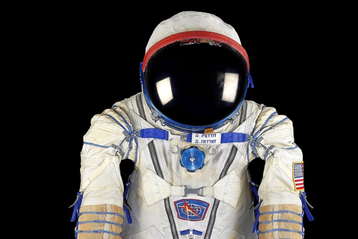 This "Sokol KV-2" ("Falcon" in Russian) pressure suit is one of the items up for bid at Bonhams' Space History auction