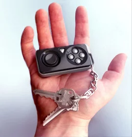 The iMpulse is small enough to carry around easily