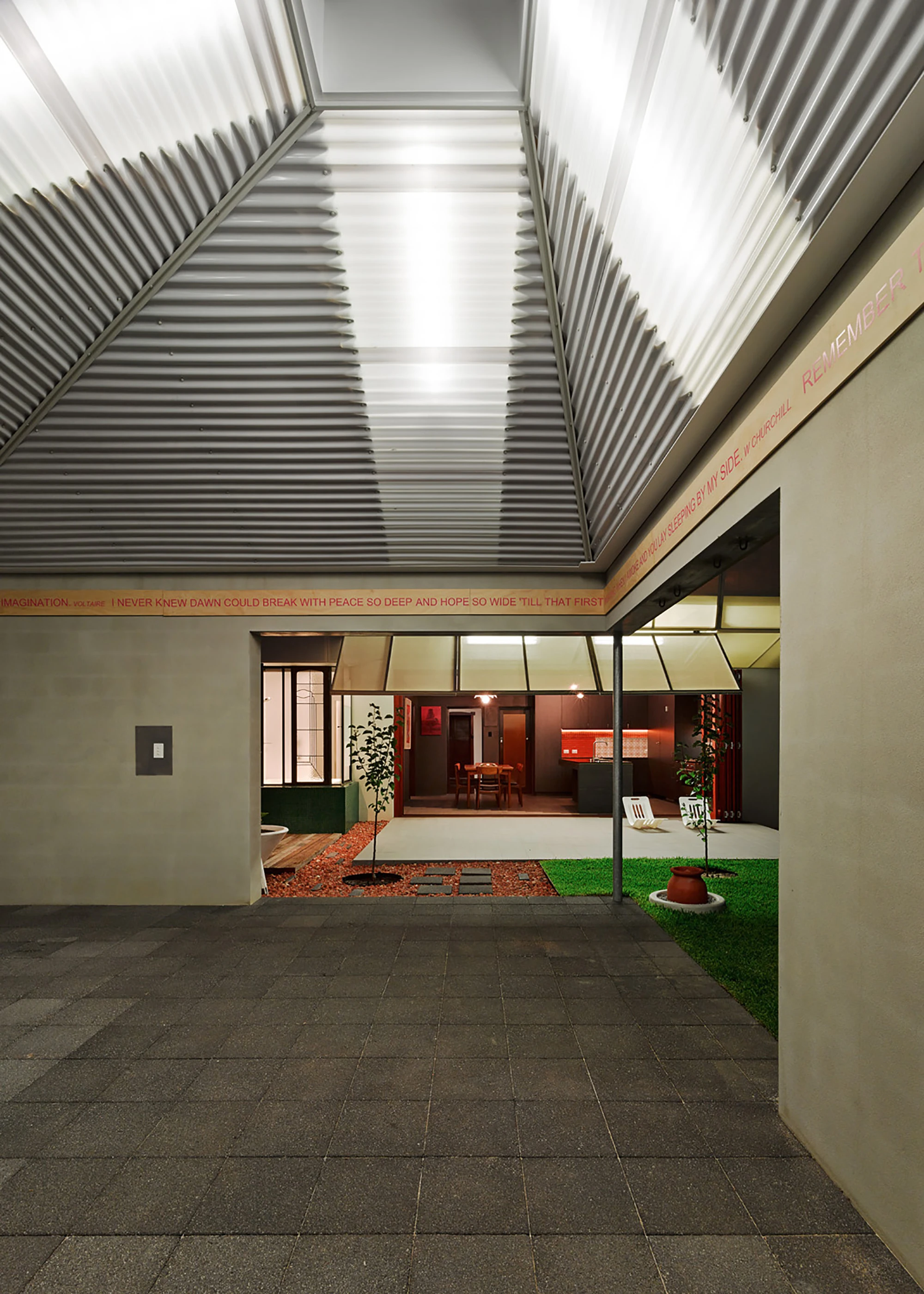 The garden is a large space for the whole family (Photo: Peter Bennetts)