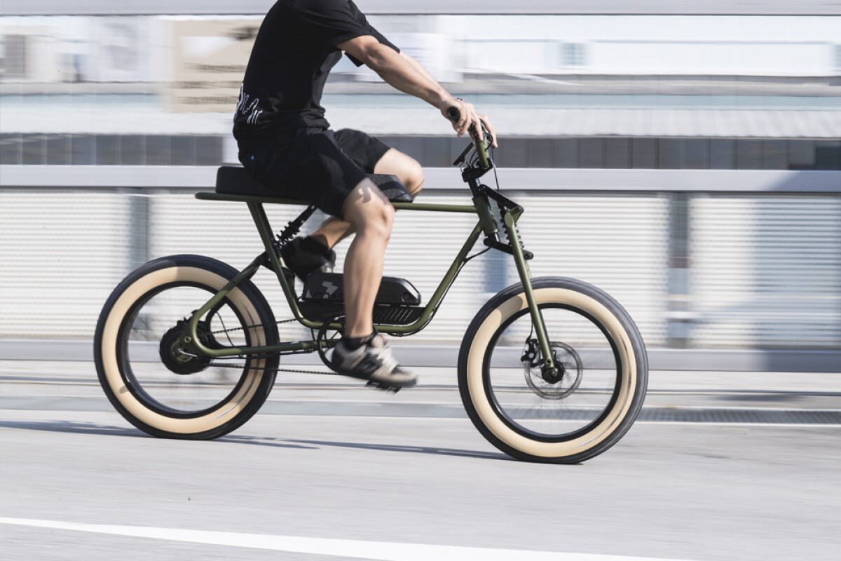 Buzzraw retro e-bike smooths out bumps with