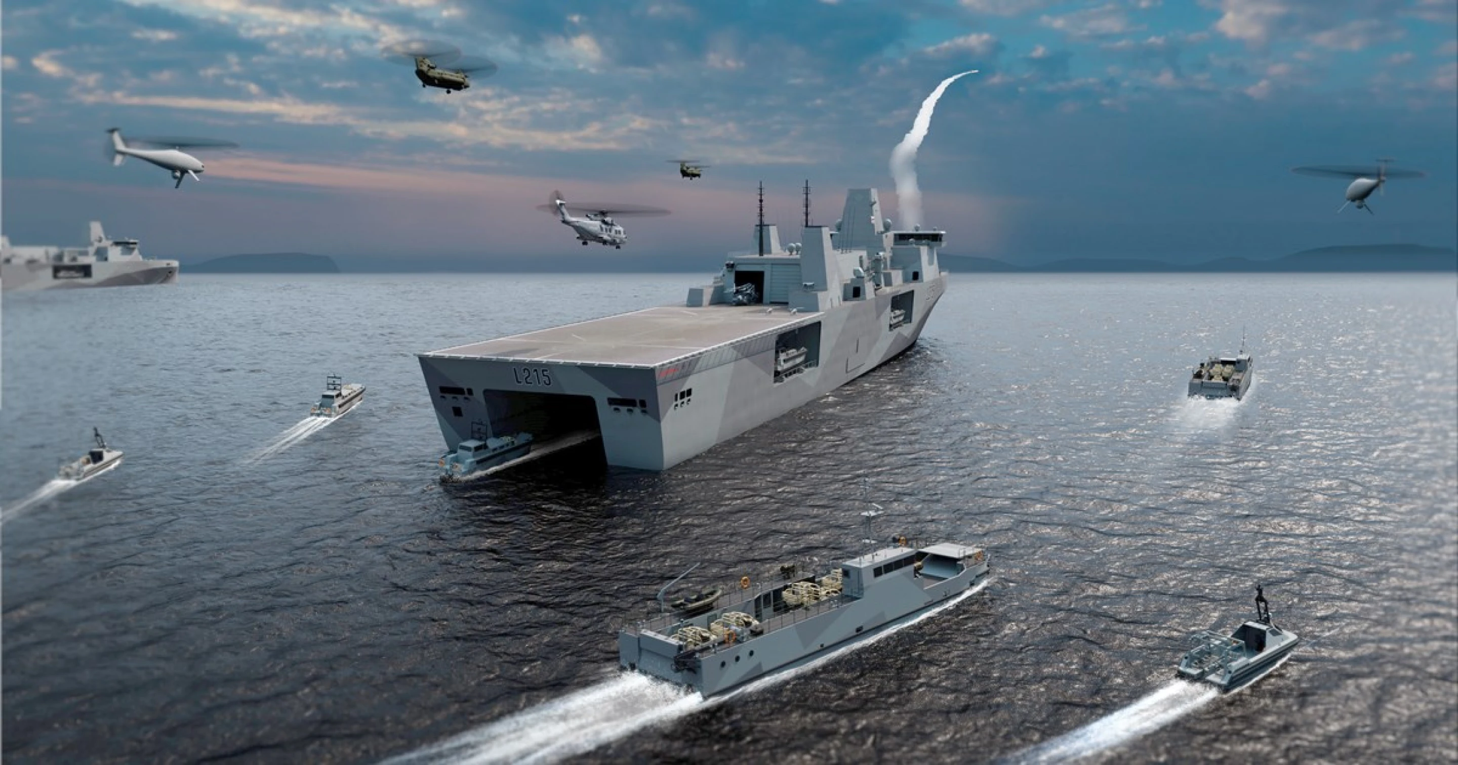 Ellida Royal Navy's future amphibious strike vessel concept
