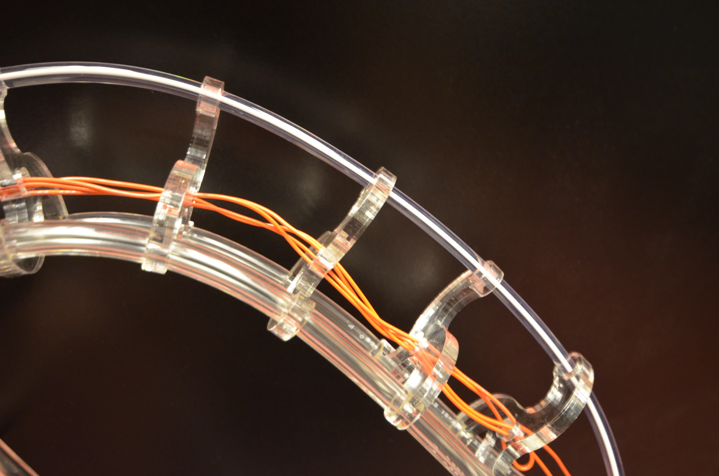 A close up of the Spine instrument