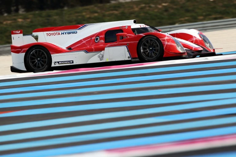 The Toyota TS030 HYBRID