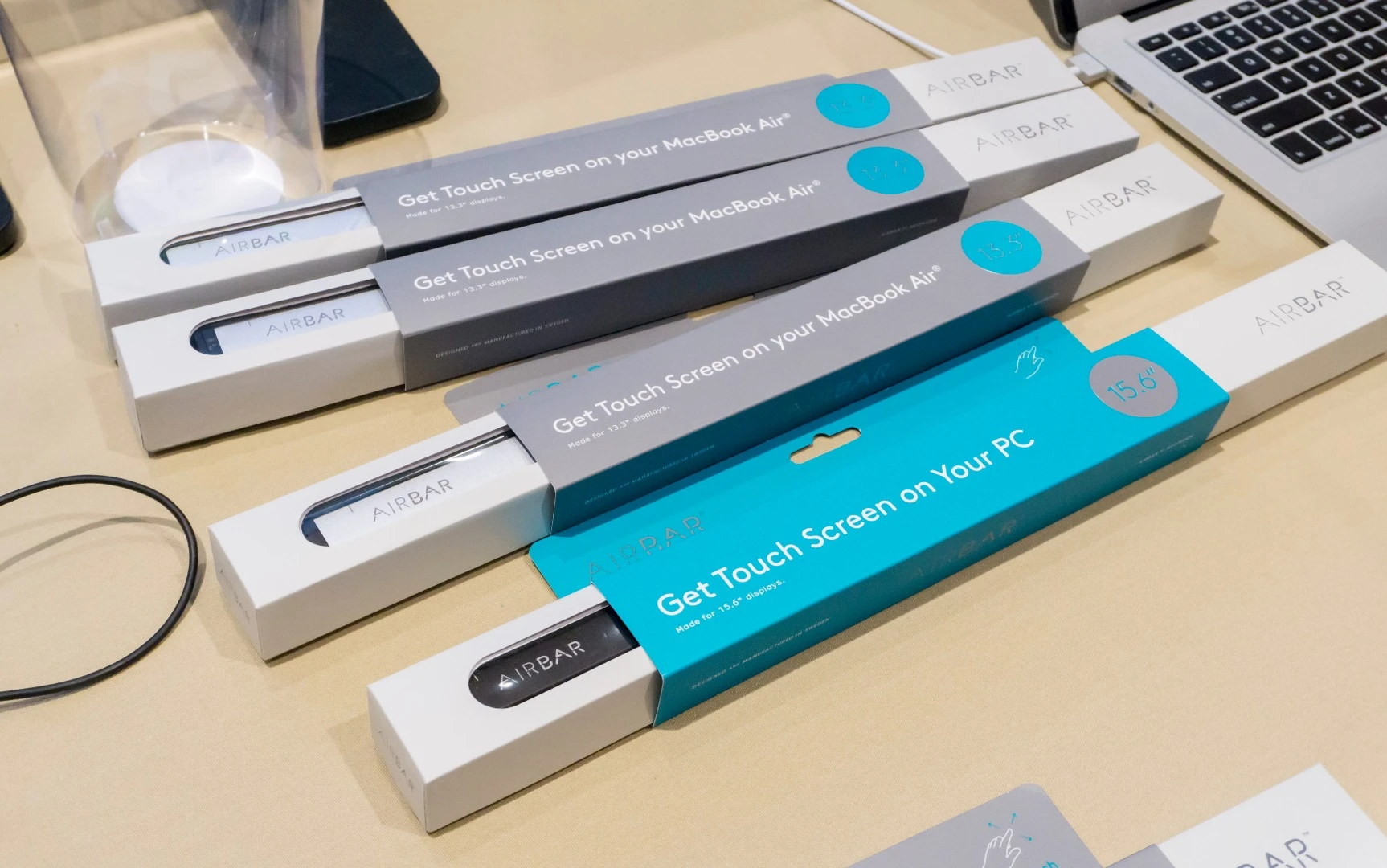 Retail packaging for AirBar