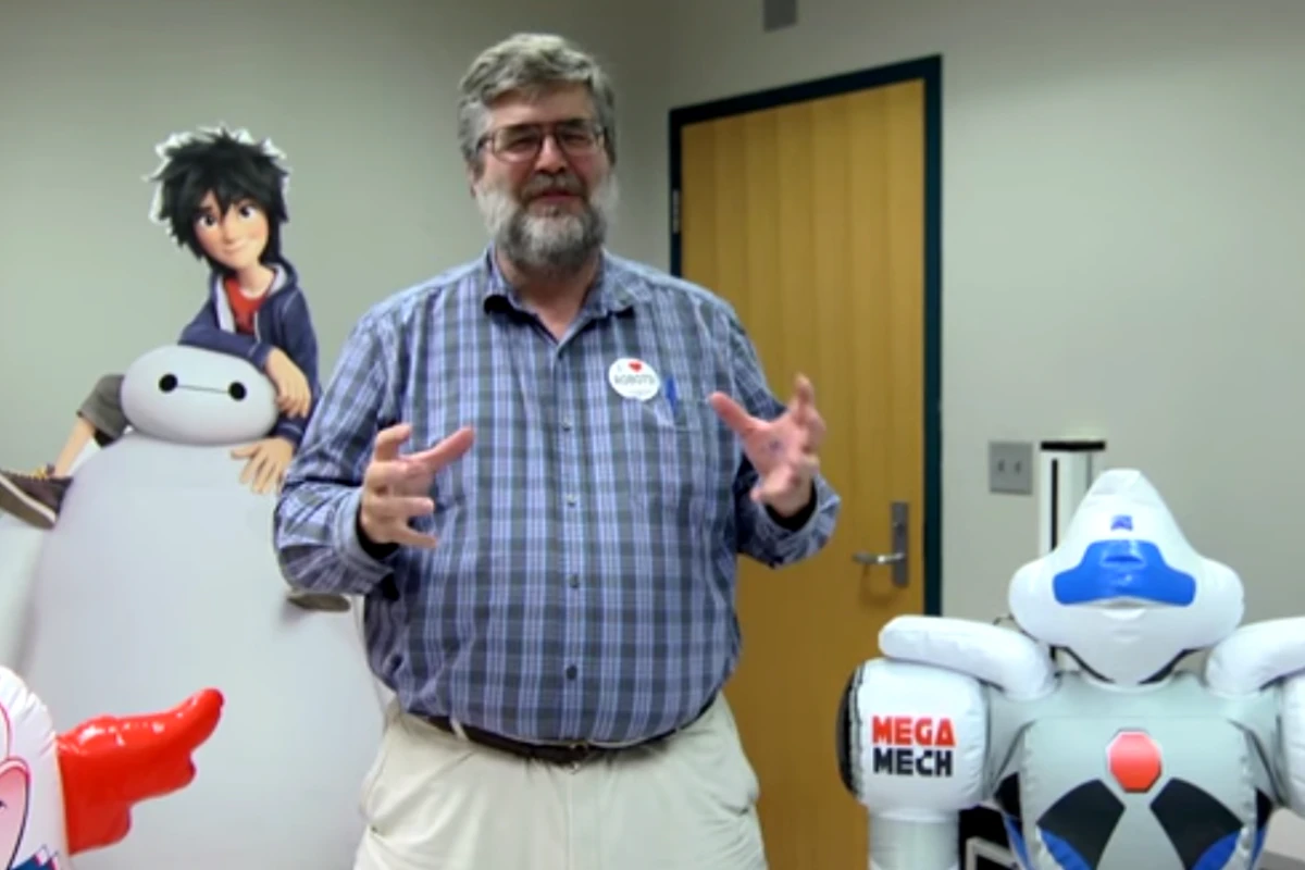 Professor Atkeson and his team are working on soft robots to act as caregivers