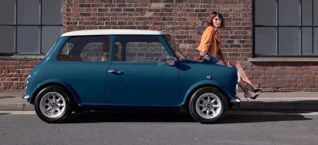 There are no seams on the David Brown Mini, making for a cleaner silhouette