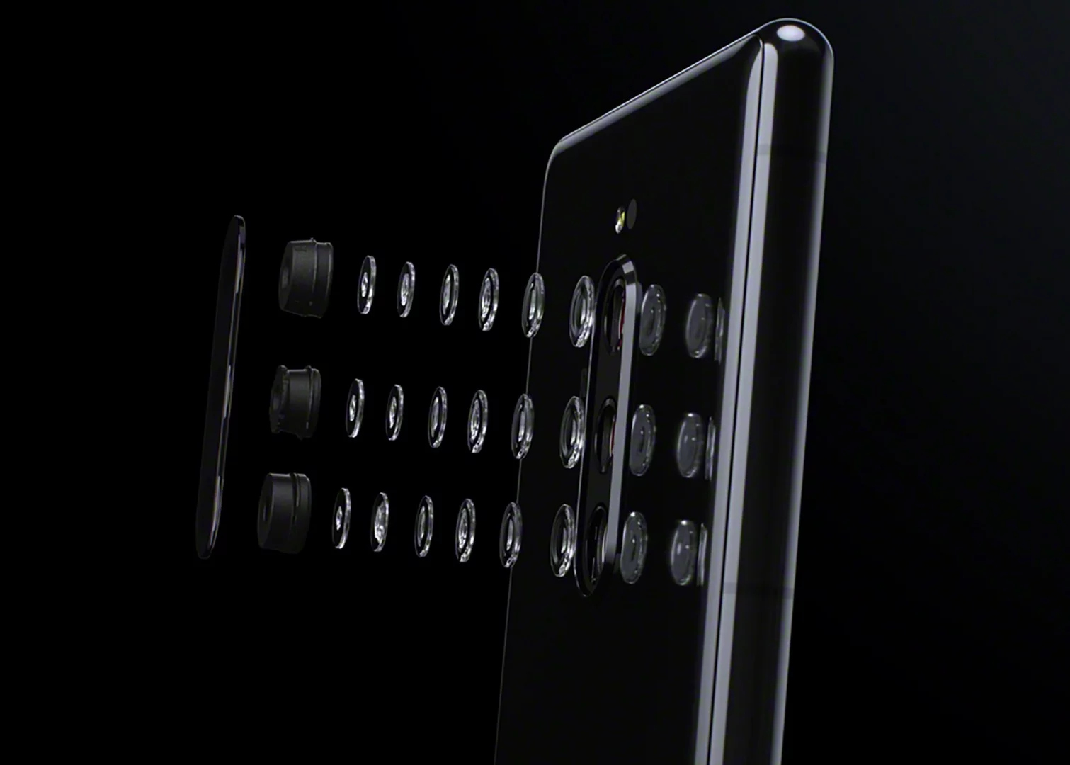 As well as an ultra-tall screen, the Sony Xperia 1 features a triple-lens rear camera