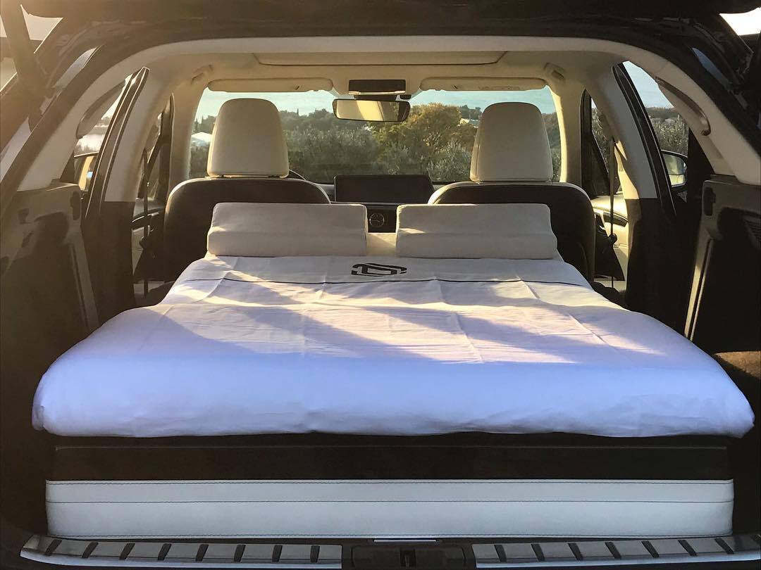 Dreamcase Auto Bed Turns A Tesla Into An Electrified Mini