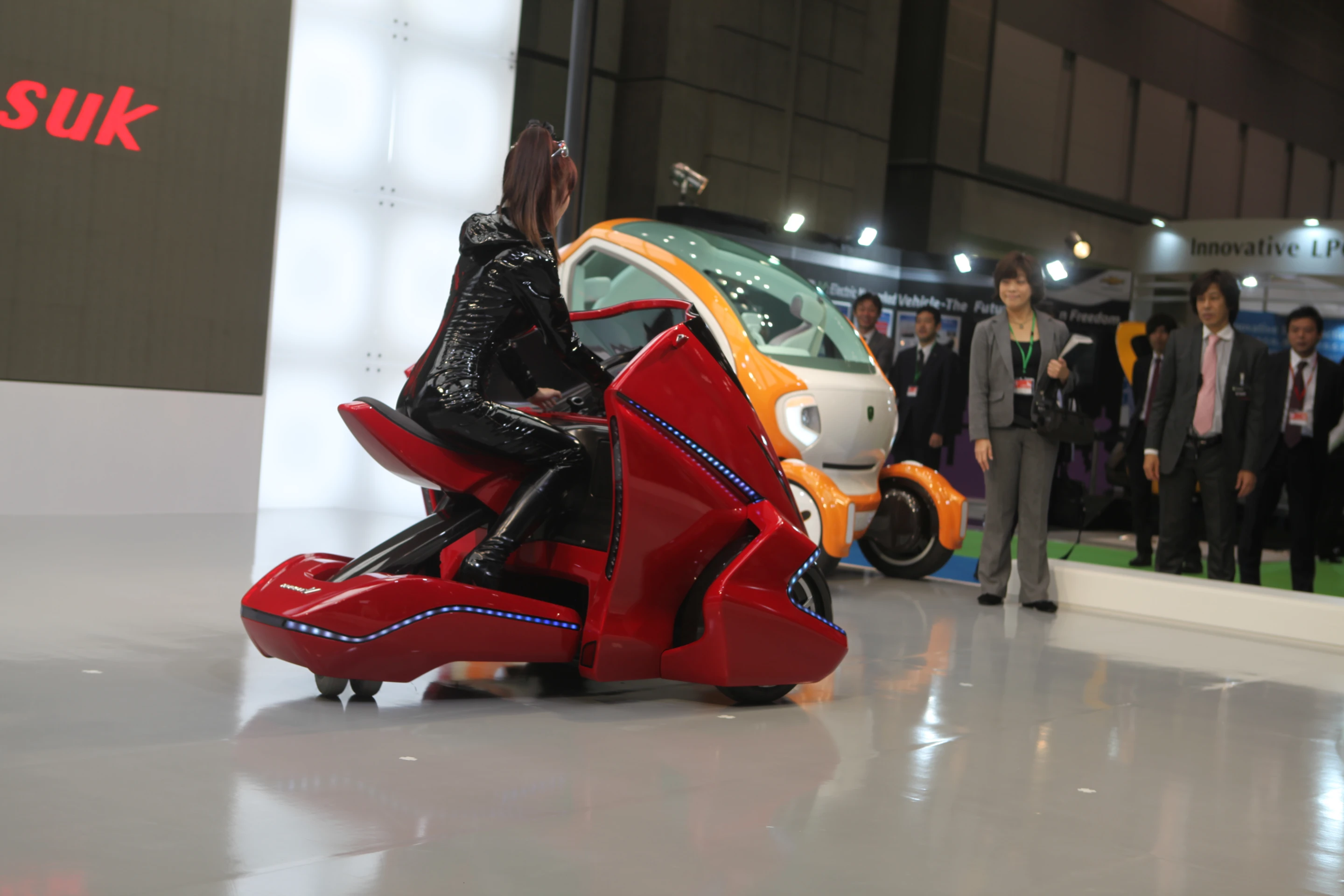 The Kobot Nu concept vehicle at the 2011 Tokyo Motor Show