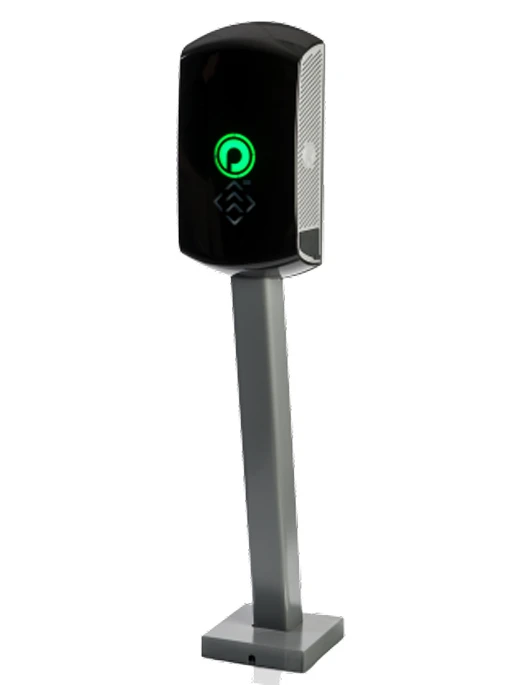 The Plugless Level 2 Electric Vehicle Charging System control panel