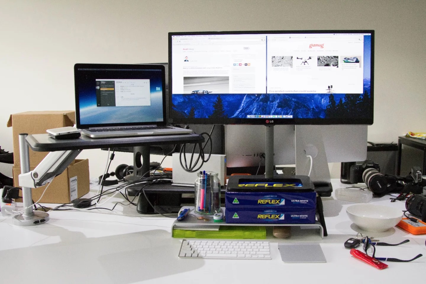 There's no doubt the S1L has improved my desk setup