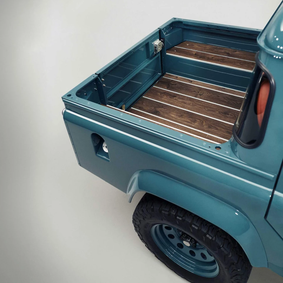 The Zambezi Defender's rear bed