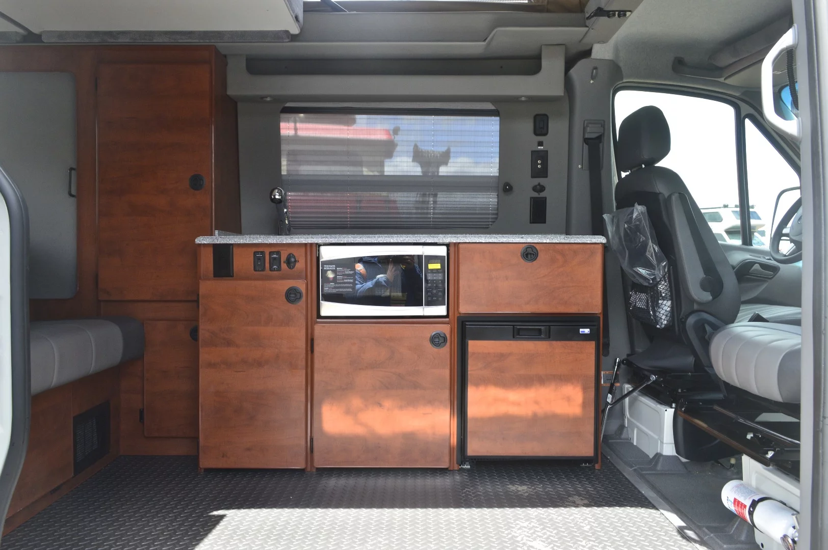 Inside the all-new Sportsmobile Sprinter 4x4 at Overland Expo West 2015