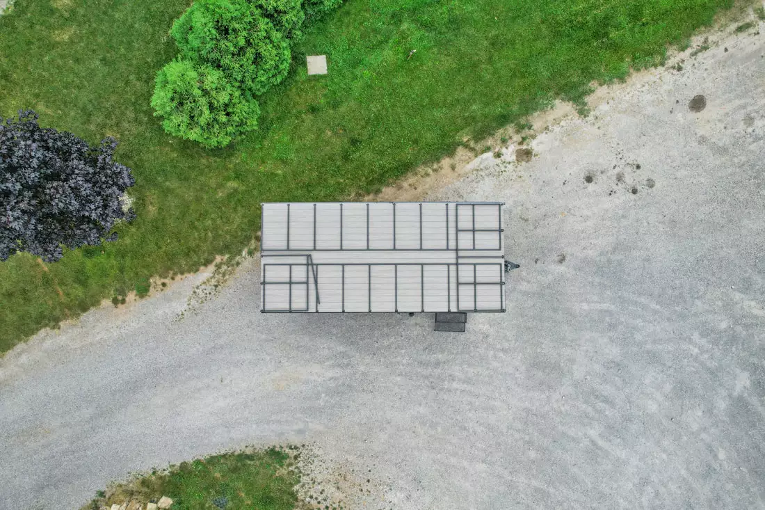 The Pathway's rooftop deck will be accessed by an external spiral staircase, but this wasn't fitted at the time of the photo shoot