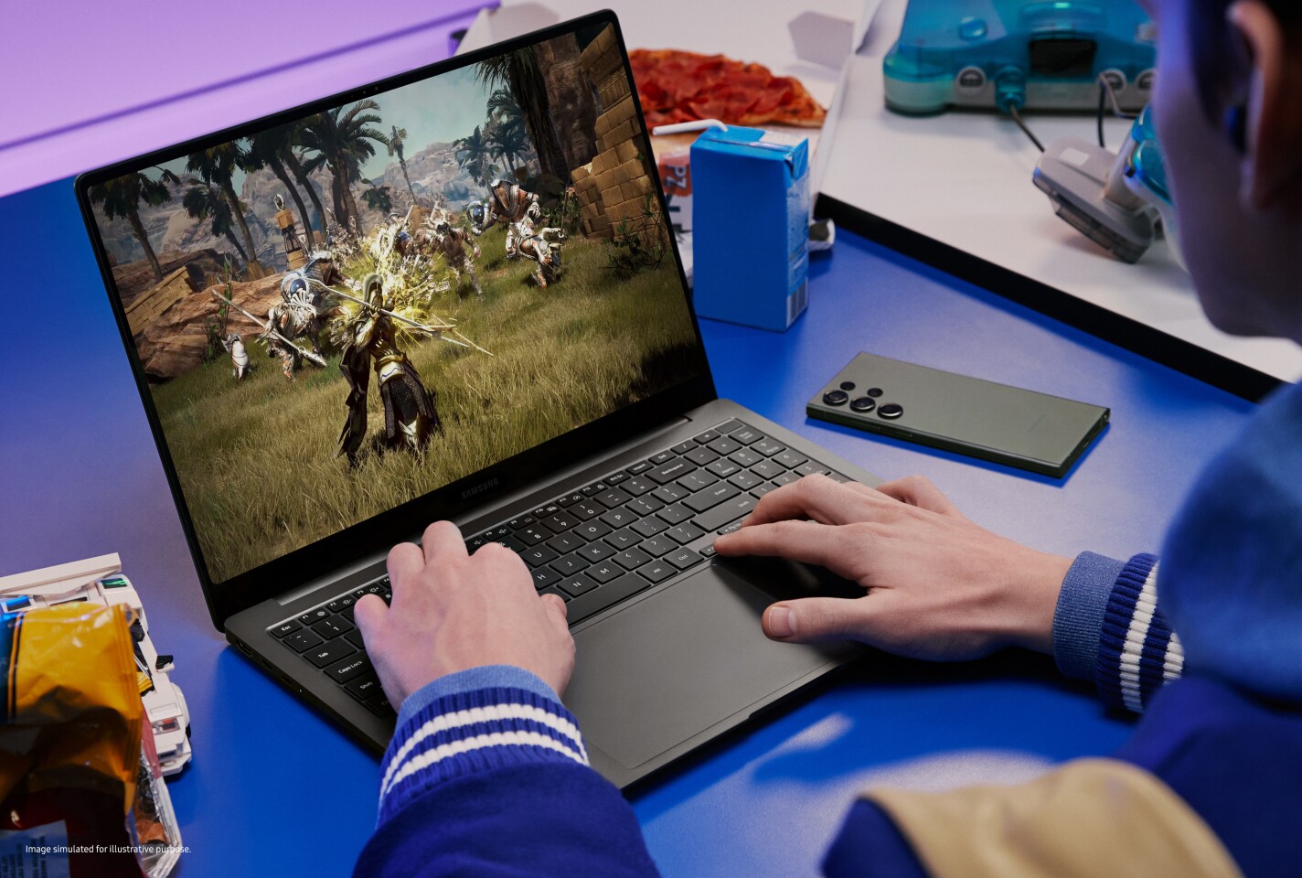 Dynamic AMOLED 2X display technology powers Galaxy Book3