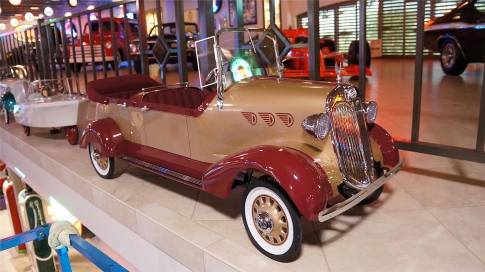 70 vintage pedal cars lead to record sale of automobilia collectibles