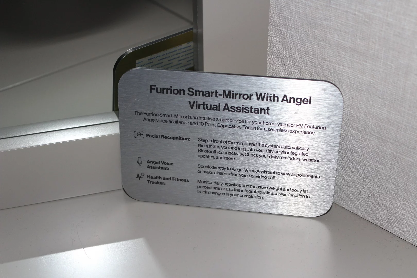 Further information on the Angel-based Smart Mirror