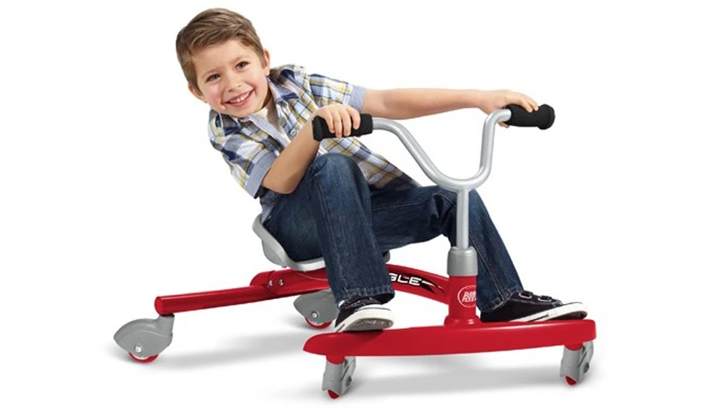 Ziggle is a ride-on car for kids which utilizes the force of lateral friction to propel it forward