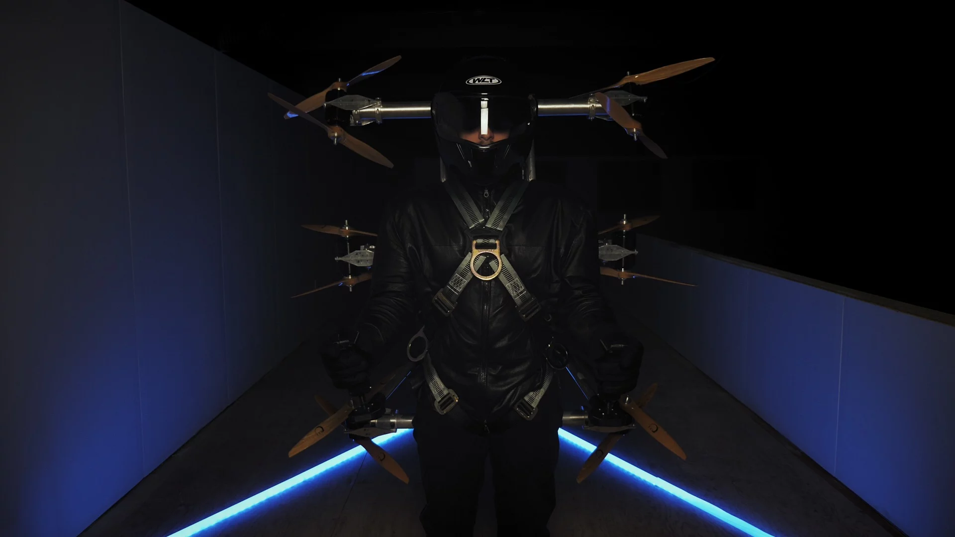 Fixes to the body with a harness