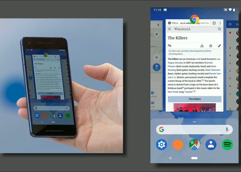 The navigation experience is being simplified in Android P
