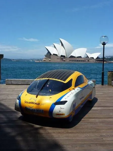 The SolarWorld GT in Sydney, Australia