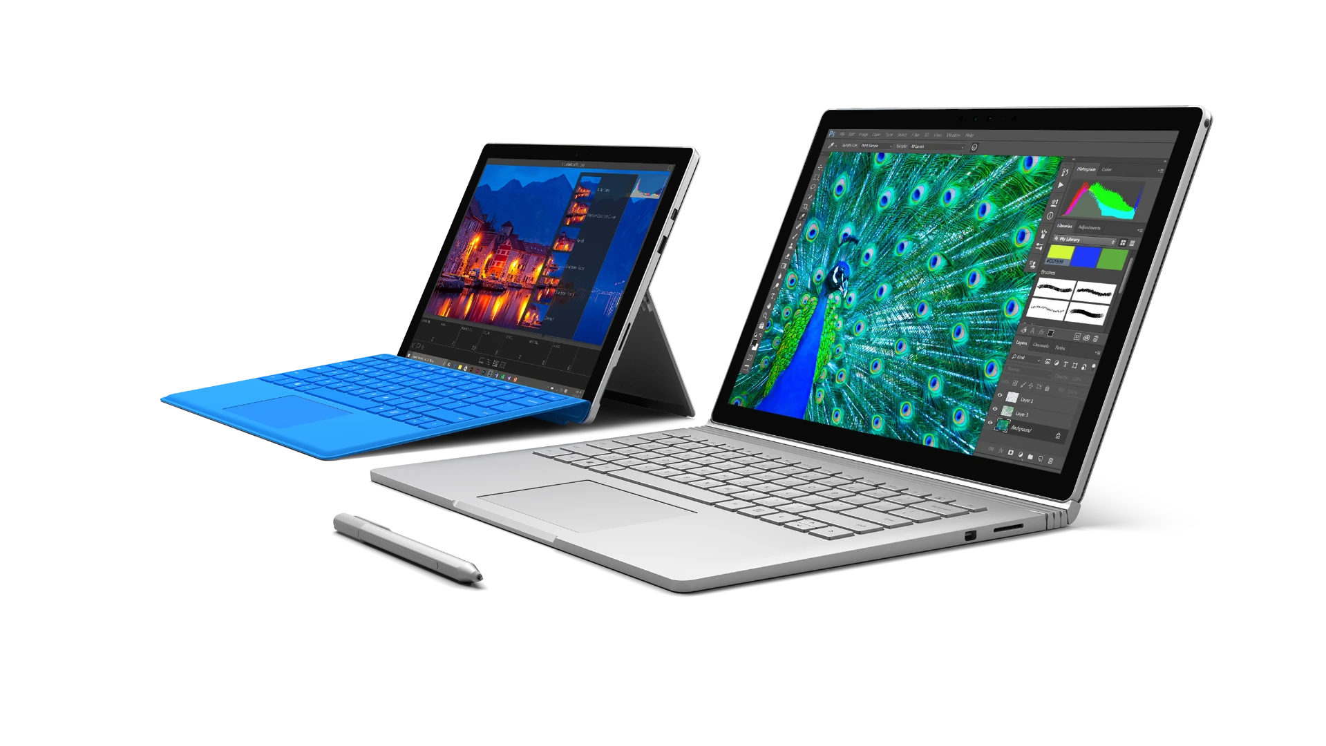 Surface Pro 4 and Surface Book