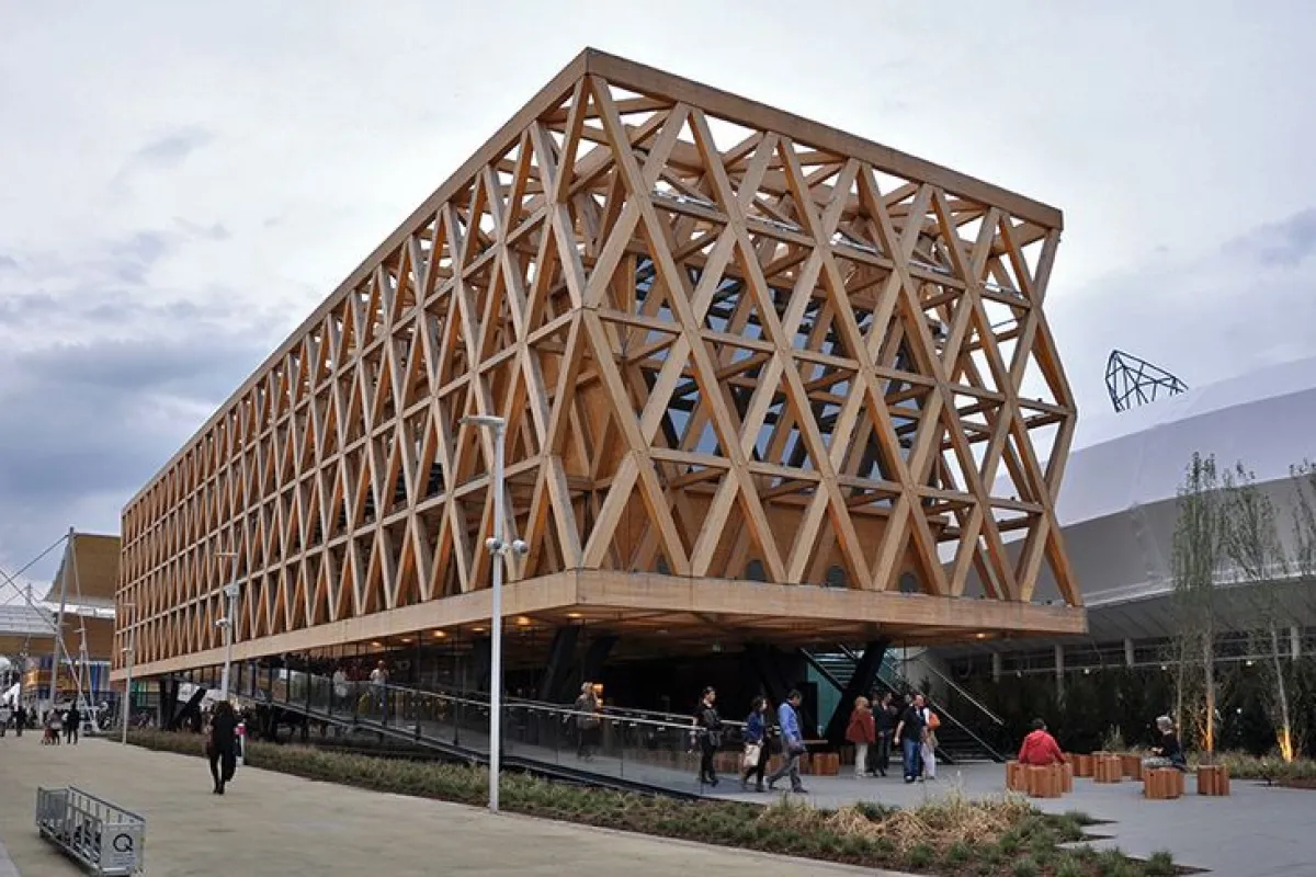 Renown Chilean architect Cristián Undurraga has created a standout pavilion for this year’s World Exposition